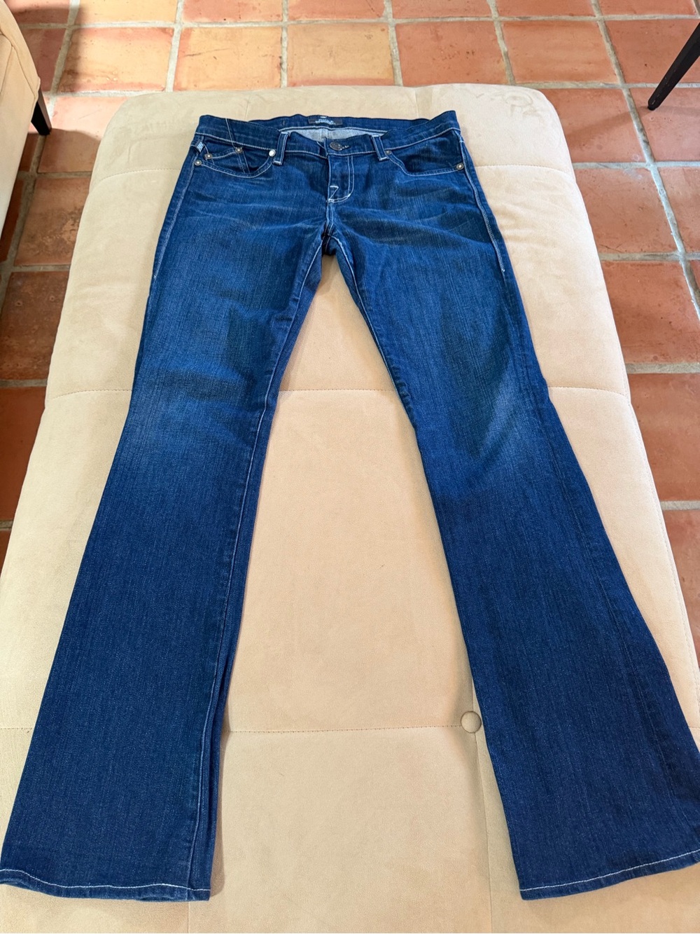 Rock & Republic Jeans Women’s 29 Low Rise Bootcut Flare Stretch Denim